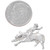 Sterling Silver Bull Rider Jewelry Part 36247