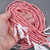 6mm Rhodochrosite Rondelle Bead Strand 45174