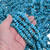 Graduated Turquoise Nuggets Bead Strand 45191