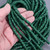 Deep Green Malachite Beads 6mm Rondelle A Grade 45258
