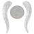 Long Sterling Silver Leaf Jewelry Parts 36284