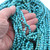 Blue Turquoise AA Grade 6mm Free Form Round Nugget Beads 45304