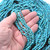 Untreated Not Stabilized Turquoise Nugget Beads High Grade Blue 45307