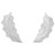 Curved Sterling Silver Leaf Set 36351