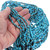 Deep Blue Spiderweb Turquoise Nuggets Untreated Beads 45350