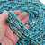 4-5mm Wide Turquoise Beads Sonoran Gold Nuggets Bright Blue 45803