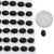 Oval Black Agate Cabochons 45913