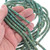 Turquoise Beads Deep Aqua Blue Green 3x5mm Rondelle Shape 45945