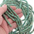 Green Genuine Turquoise Beads 4x6mm Rondelle Shape 45946