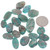 Natural Sonoran Gold Turquoise Cabochons 45954