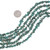 Green Turquoise Nugget Chip Beads High Polish Natural Color 16 Inch Strand