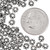 4mm Silver Spacer Beads 45990