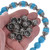 Silver Bead Cap Spacers 13mm Wide 45998