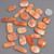 Natural Spiny Oyster Cabochons 50024