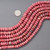Real Rhodochrosite Rondelle Bead 50038