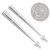 Bolo Tie Cord Tips 4 Ply 6 Ply Braided Leather Sterling Silver Ends 50099