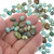 125 Carat Lot Old Stock Tibetan Turquoise Cabs 50135