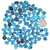 Real Blue Turquoise Cabs 10-12mm Freeform 50164