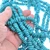 High Grade Turquoise Nugget Rondelle Beads 10mm Average 50180