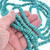 7-10mm Turquoise Nugget Rondelle Beads 50188
