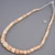 Graduated Natural Shell Barrel Beads 50178