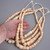 Chunky Shell Beads Graduated Strand 50203