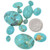 Kingman Turquoise Cabs Oval Shape Various Sizes 50219