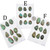 Bamboo Mountain Turquoise Cabs Freeform Shapes 50238