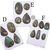Real Turquoise Cabochons Matching Sets 50245