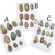 Matching Green Turquoise Cabochon Sets 50248