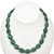 Beaded Green Natural Aventurine Necklace 16 inch Strand 37902