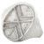 Cast Sterling Silver Inlay Ring 36322