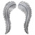 Cast Sterling Silver Feathers 36001