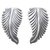 Sterling Silver Leaf Set 36018