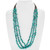Turquoise Magnesite Beads in Example Beaded Necklace 30857