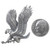 Sterling Silver Eagle Jewelry Ornament 36082