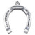 Sterling Silver Horseshoe Charm 36200