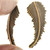 Yellow Brass Leaf Silver Gold Jewelry Supply 36093