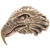 American Eagle Head Cast Brass High Relief 36520