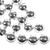 8mm Silver Seam Beads Southwest Jewelry Supplies 32743