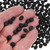Oval 6mm x 8mm Black Onyx Cabs 32777