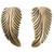 Brass Leaf Pair of Jewelry Making Supplies 36113