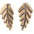 Flat Hammered Leaf Pair 36143