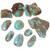 Number 8 Turquoise Stones Gemstone Cabbing 37257