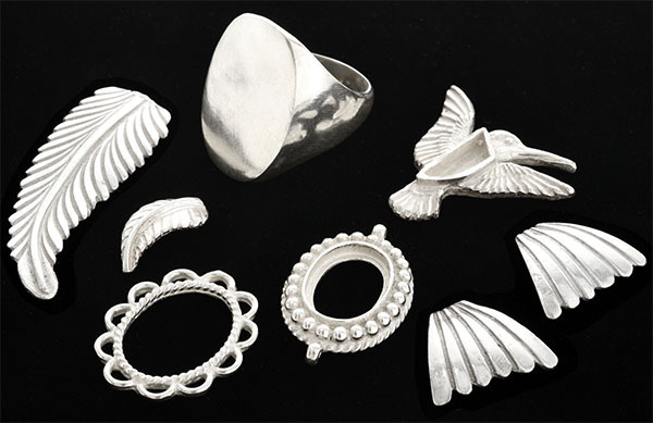 Just a few examples of our many Sterling Jewelry Parts