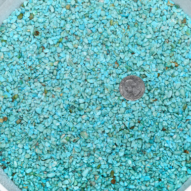 Hand Sorted Sky Blue Natural Turquoise Tumbled Mini Nuggets 1/4 lb Lot ...