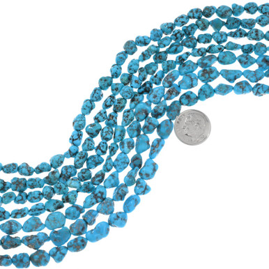 Turquoise oval Nugget Natural Gemstone beads Gemstone Beads