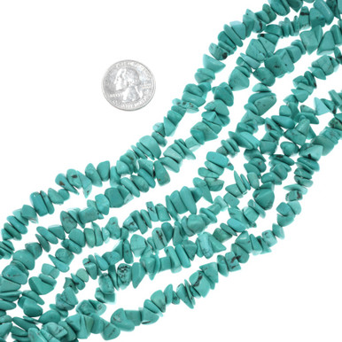 Southwest Turquoise Magnesite Nuggets 36