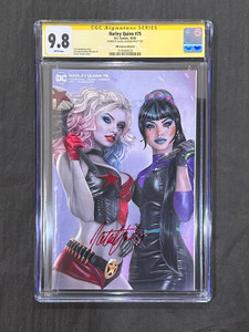 Harley Quinn #75 KRS Comics Edition B CGC 9.8 SS Natali Sanders Harley Quinn #75 KRS Comics Edition B CGC 9.8 SS Natali Sanders
