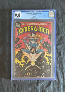 Omega Men #3 Facsimile Reprint Foil Variant CGC 9.8  1st Lobo Omega Men #3 Facsimile Reprint Foil Variant CGC 9.8  1st Lobo
